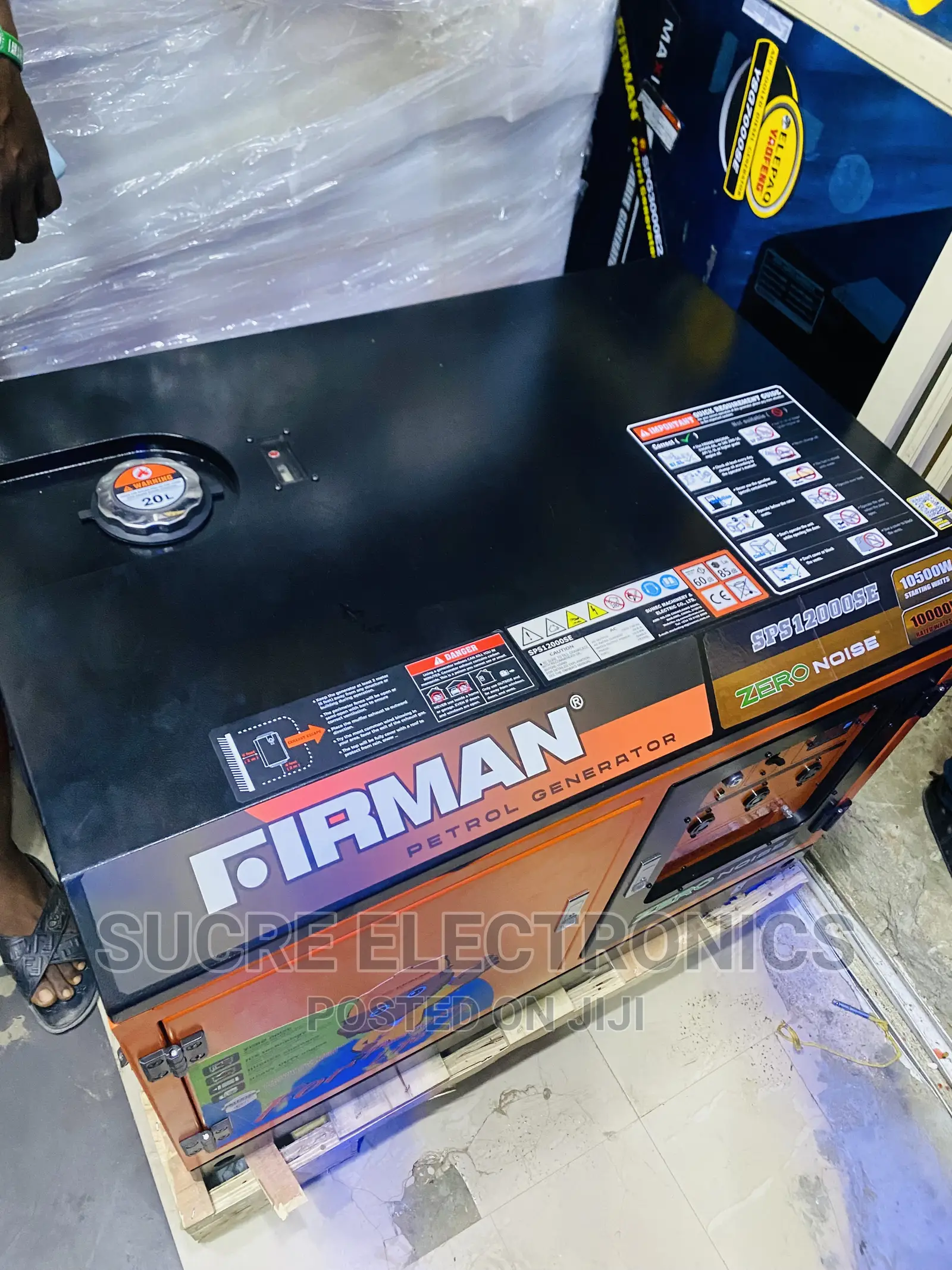 10kva Firman Petrol Soundproof Generator