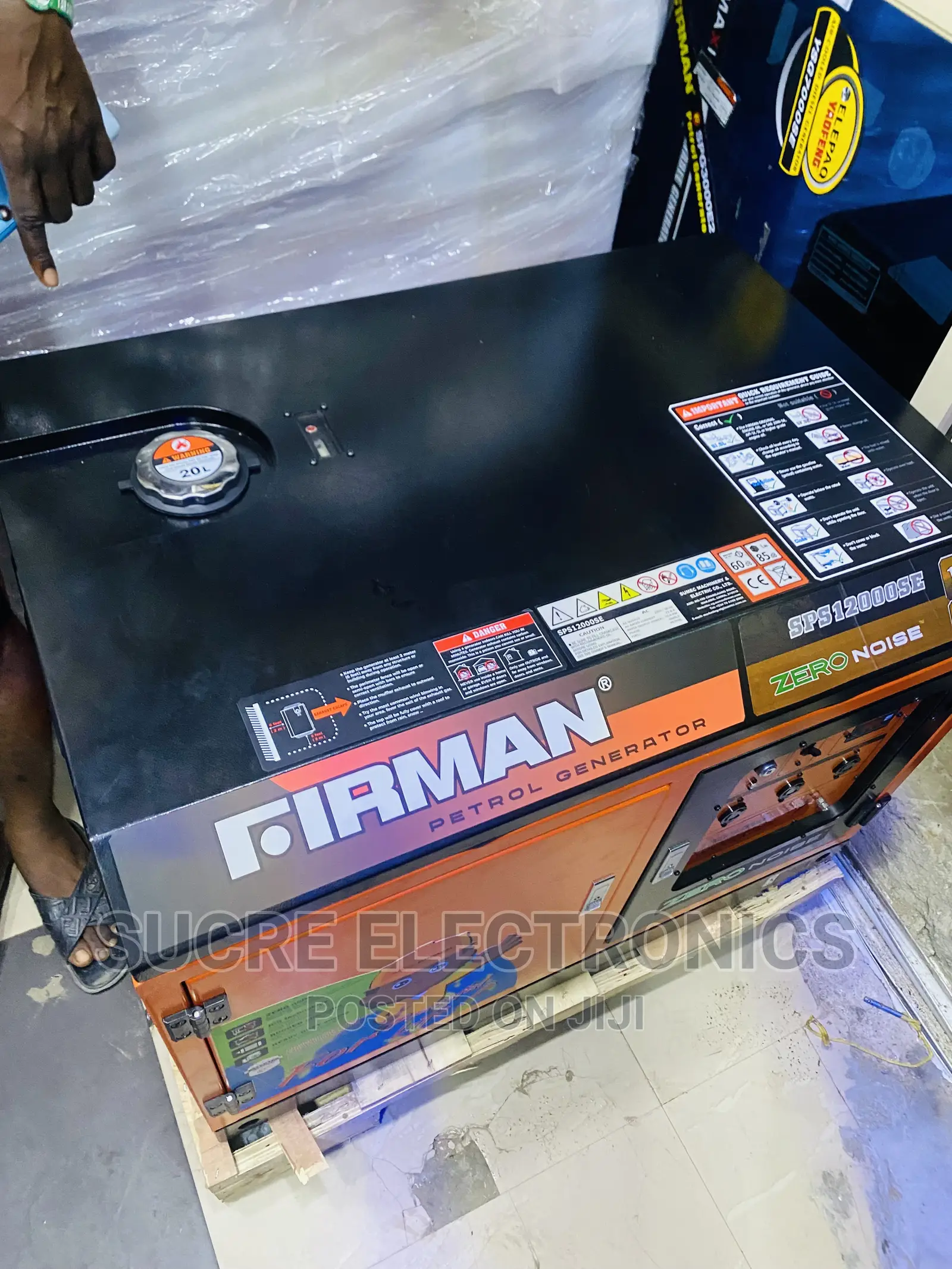 SPS12000SE Firman Petrol Soundproof Generator 10kva