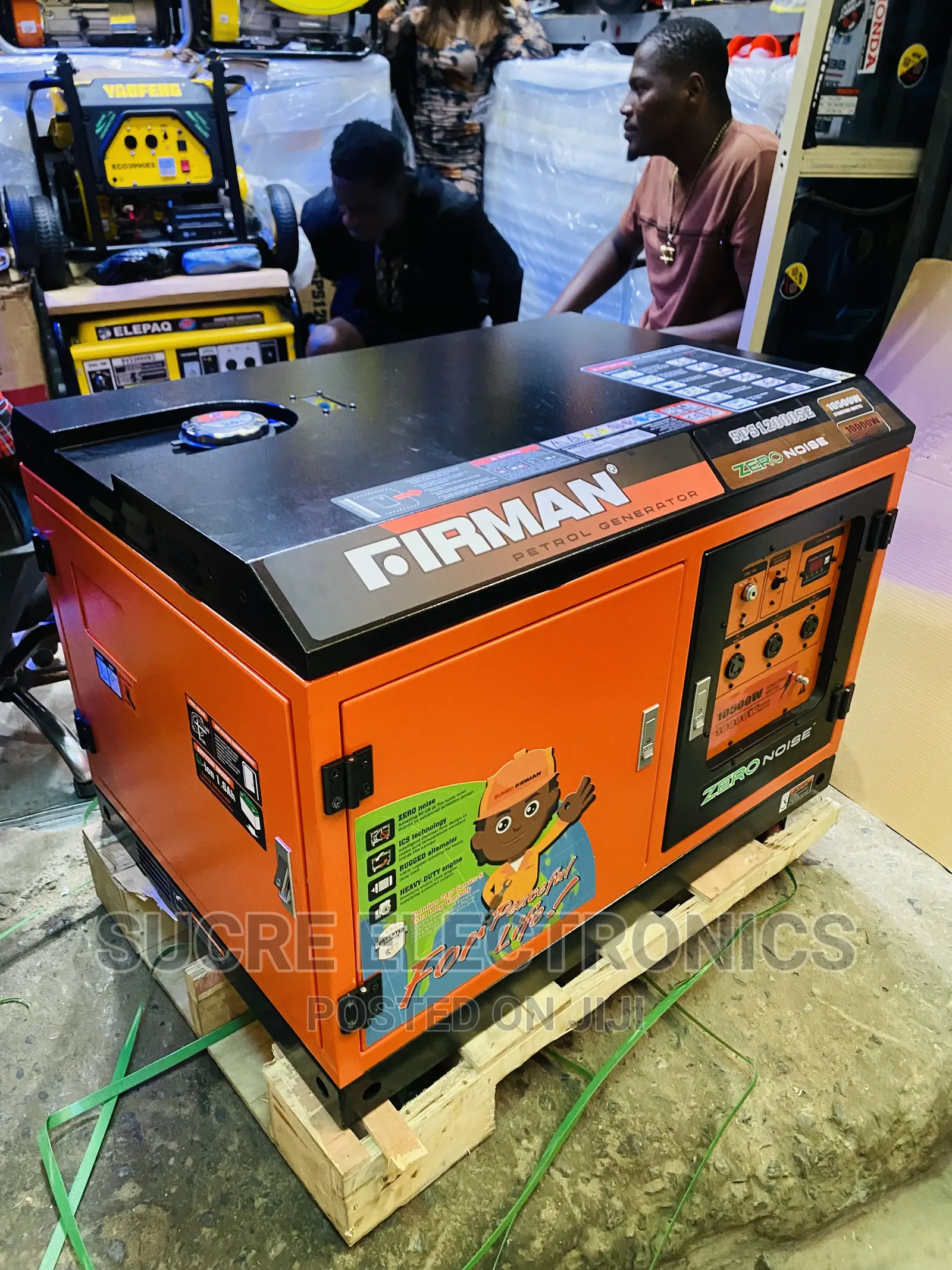 SPS12000SE Firman Petrol Soundproof Generator 10kva