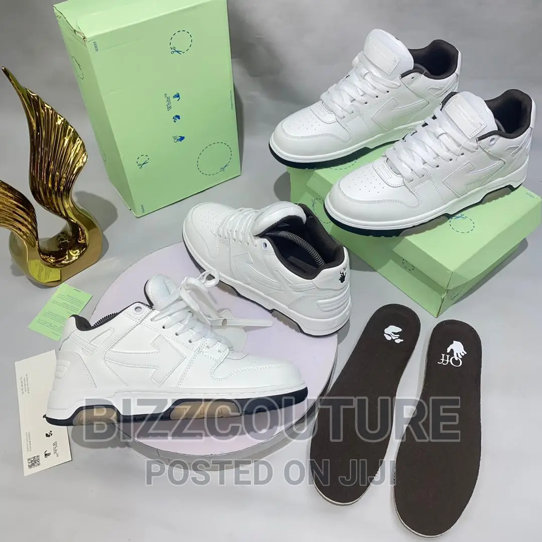 Original OFF-WHITE White Sneakers Available in Store
