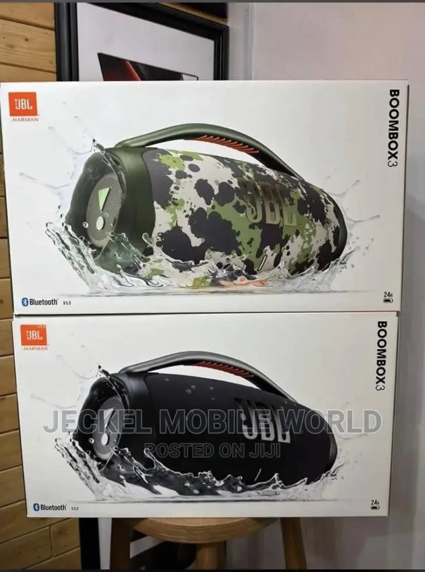 JBL Boombox 3 - Portable Bluetooth Speaker