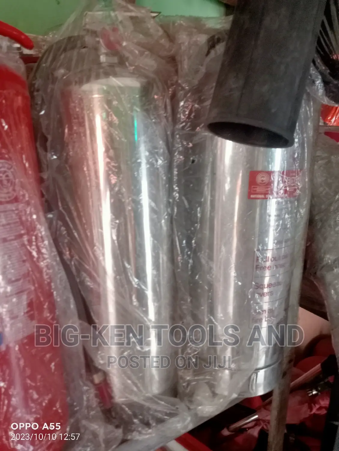 9kg Stainless Steel Fire Extinguisher
