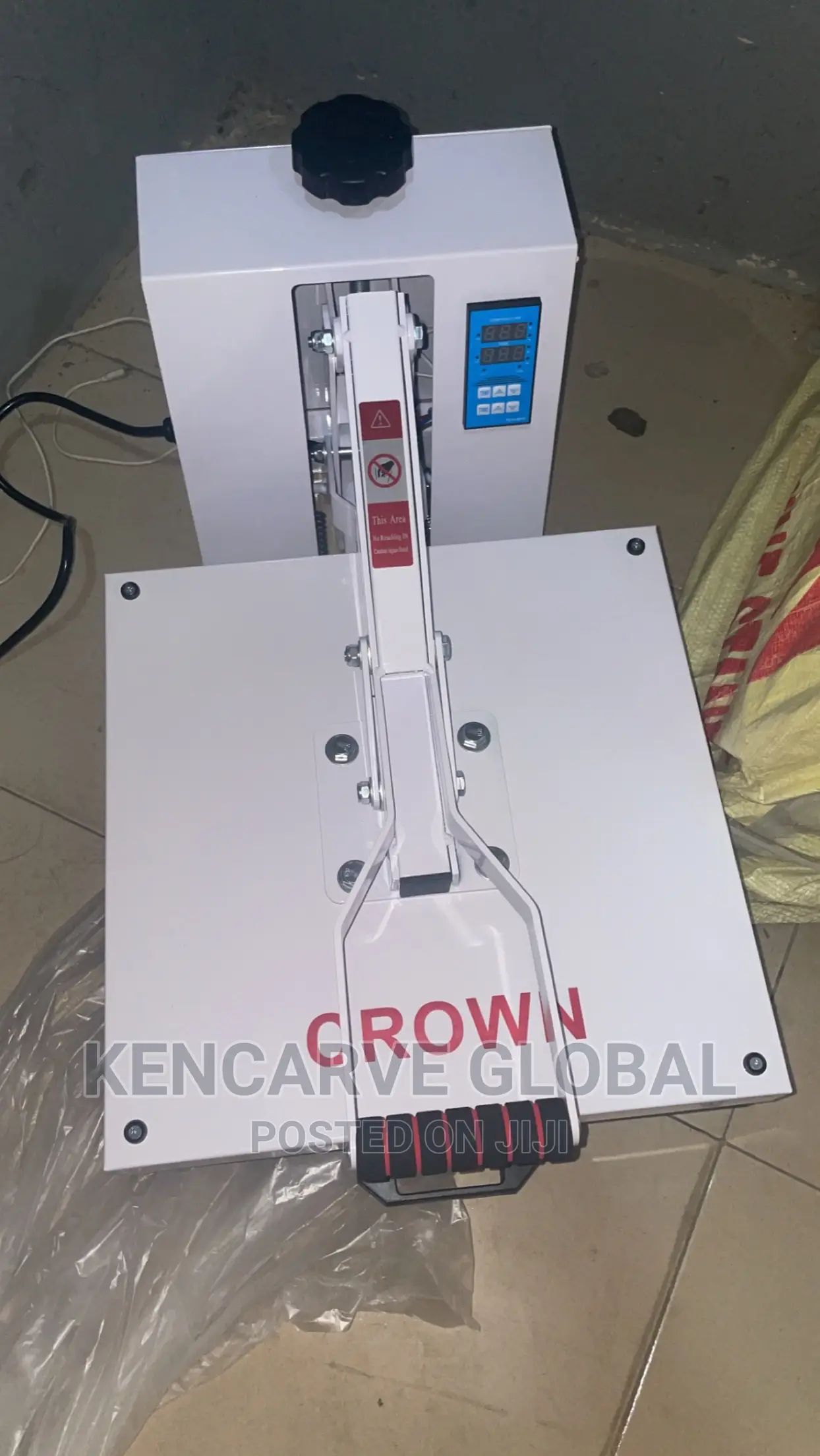 Heat Transfer Stoning Machine 38inches