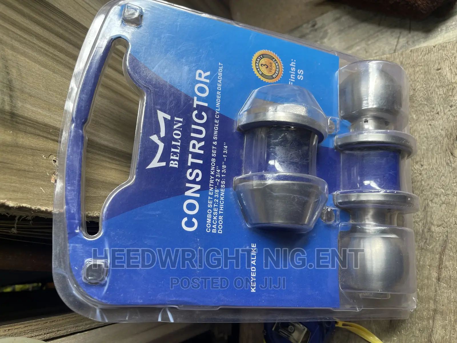 Entry Knobset Single Deadbolt