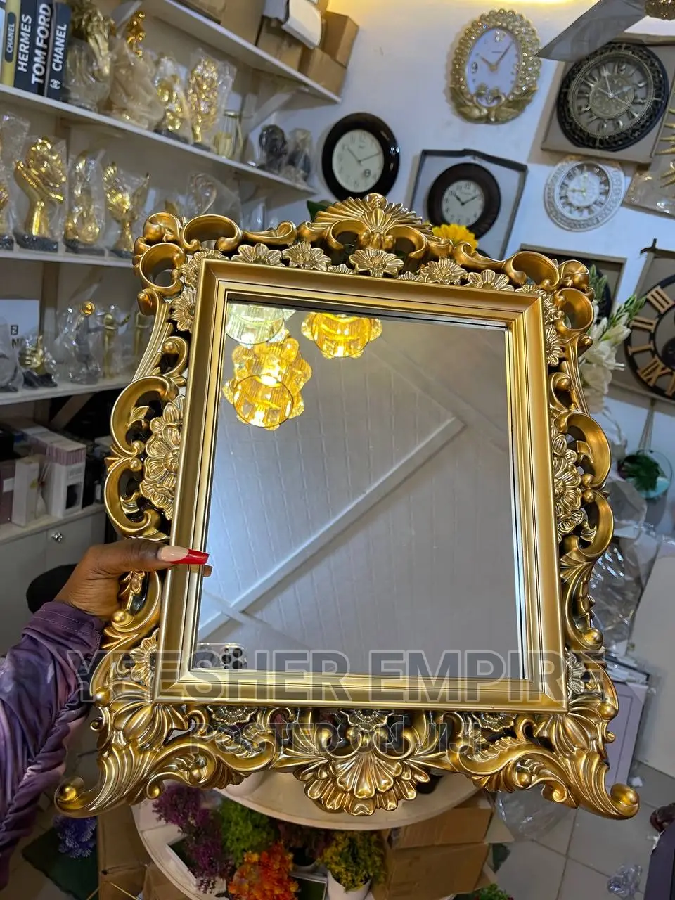Gold Royal Mirror