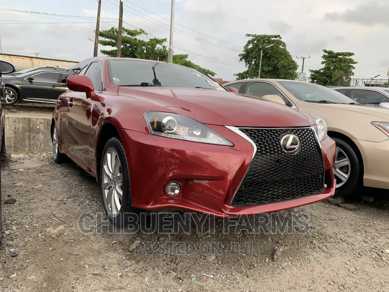 Lexus IS 250 2008 Red