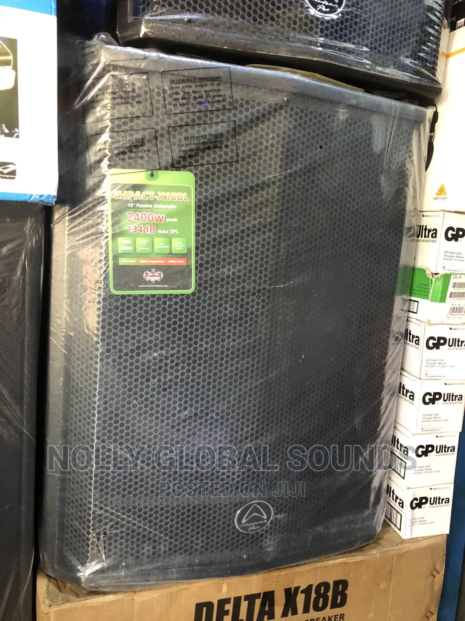 Wharfedale Subwoofer – Impact X18BL Passive Speakers