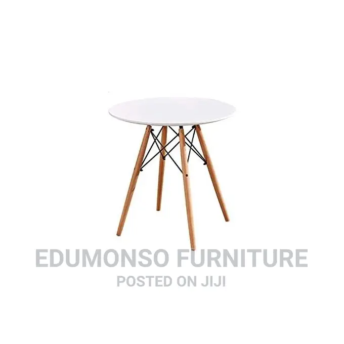 Restaurant Dining Beechwood Leg + Two Chairs(White