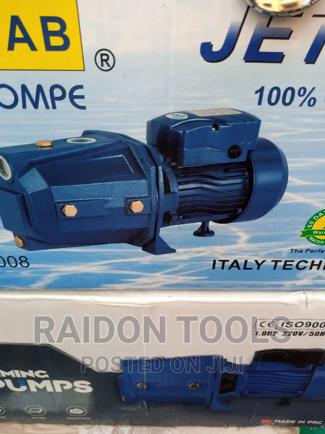 Water Pump Machine 1" INTERDAB