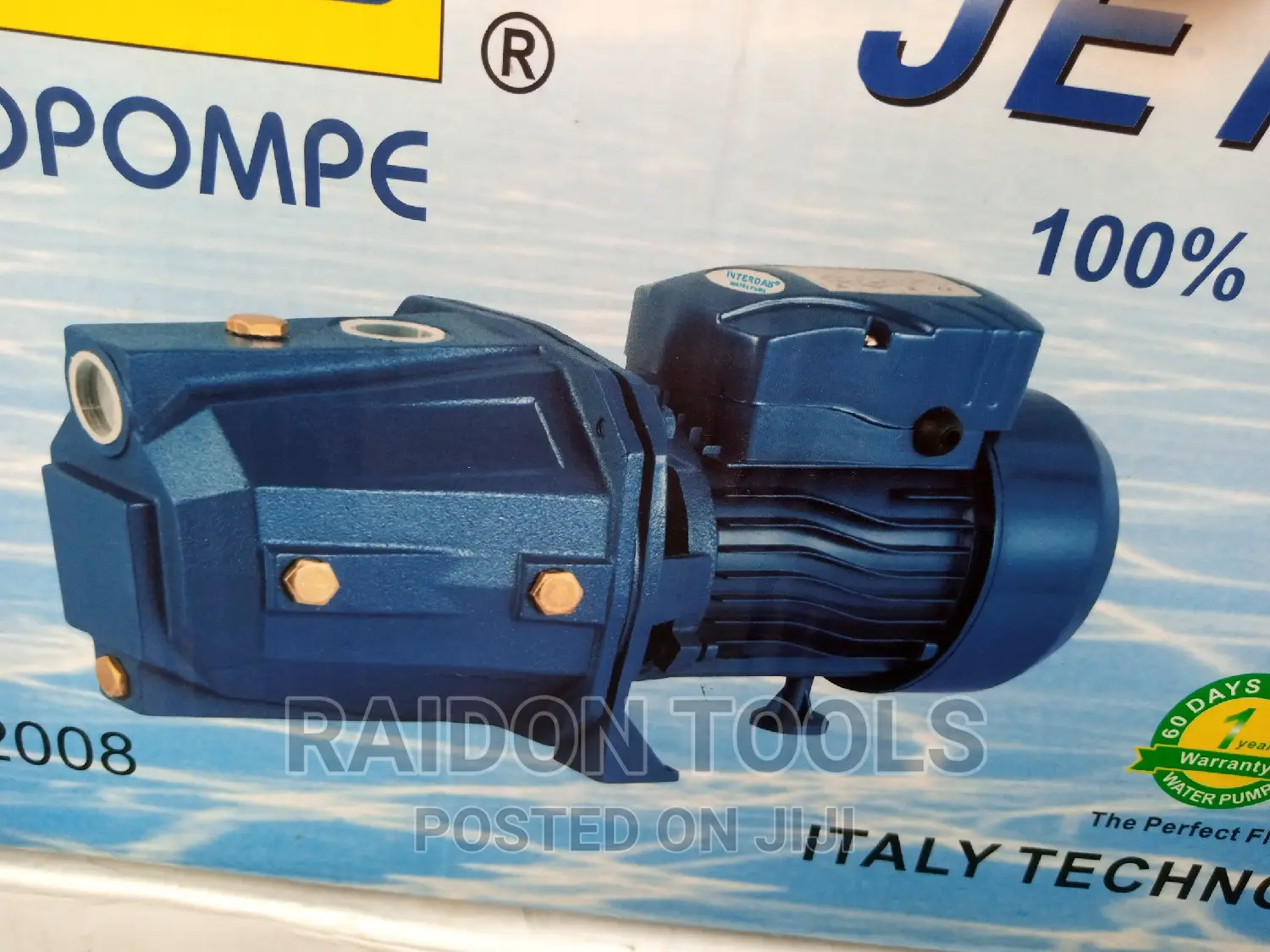 Water Pump Machine 1" INTERDAB