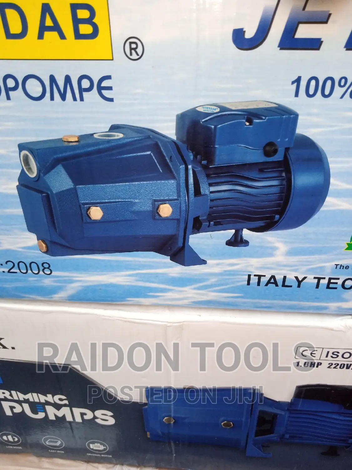 Water Pump Machine 1" INTERDAB