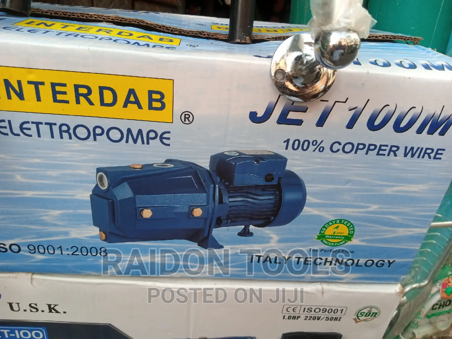 Water Pump Machine 1" INTERDAB