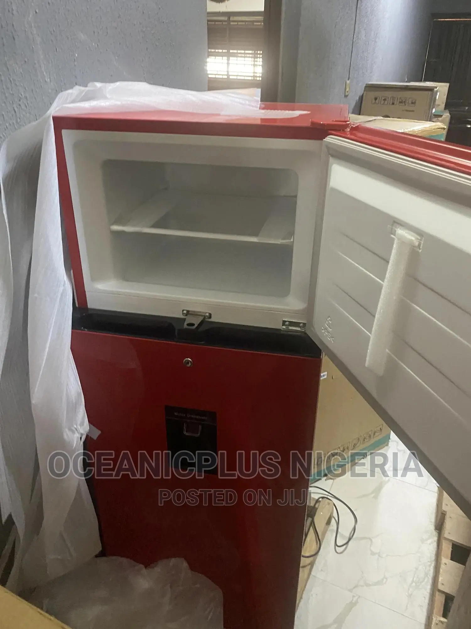 Hisense 204 Liters Refrigerator Double Door DRB-205 (RED)