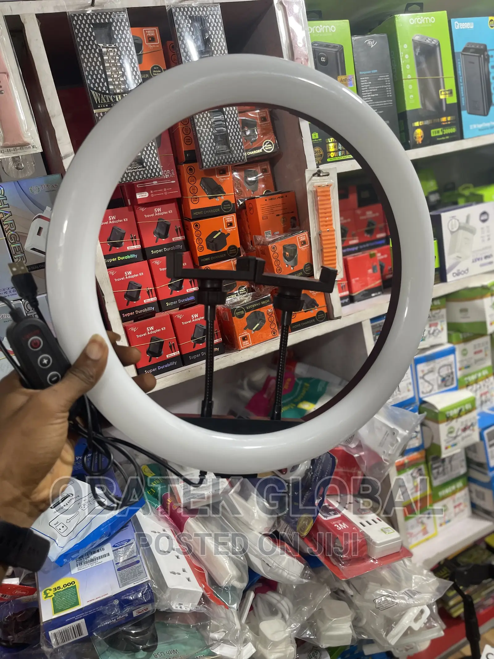 RGB 14 Inches Selfie Ring Light With Stand 35.5cm-15 Colours