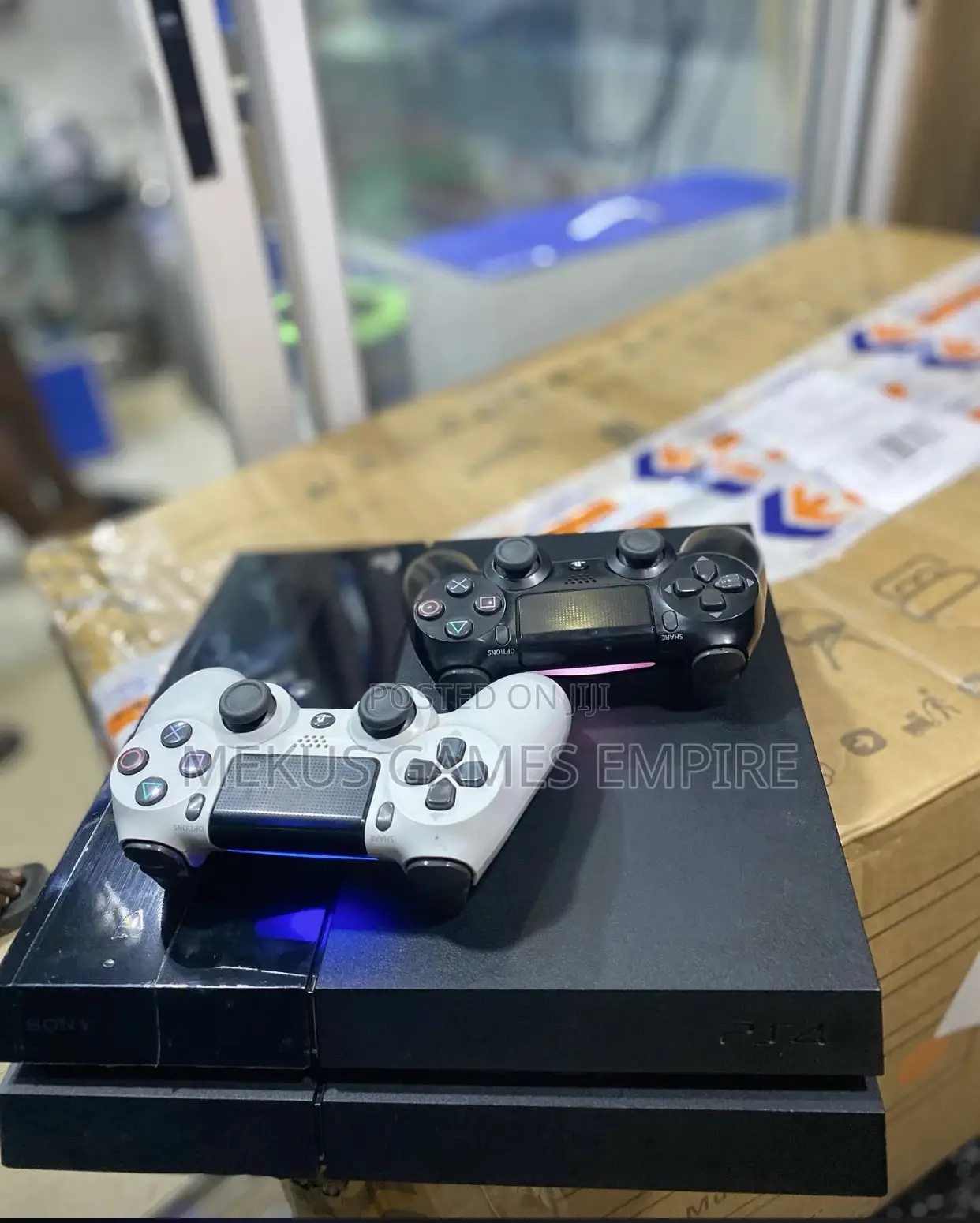 Playstation 4 + Extra Controller and Full Accessories Intact