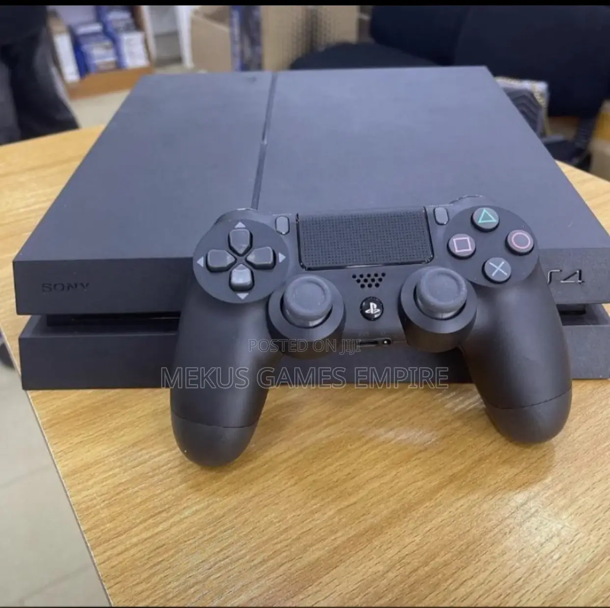 PS4 Console + 9 Installed Games Both FIFA24,GTA5,MK, More