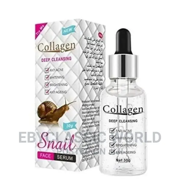Collagen Deep Cleansing Snail Serum for Youthful Glow