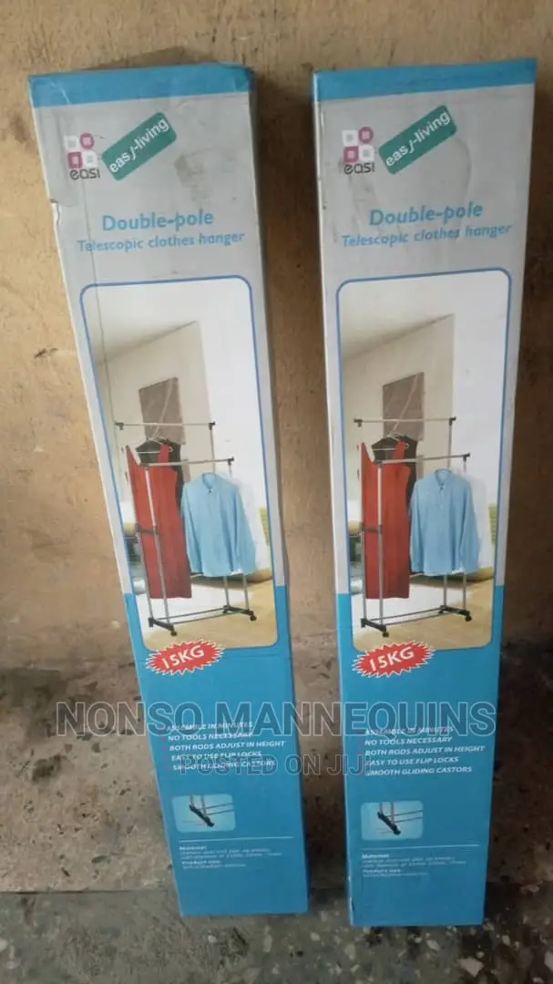 15kg Load Capacity Double Clothes Rack