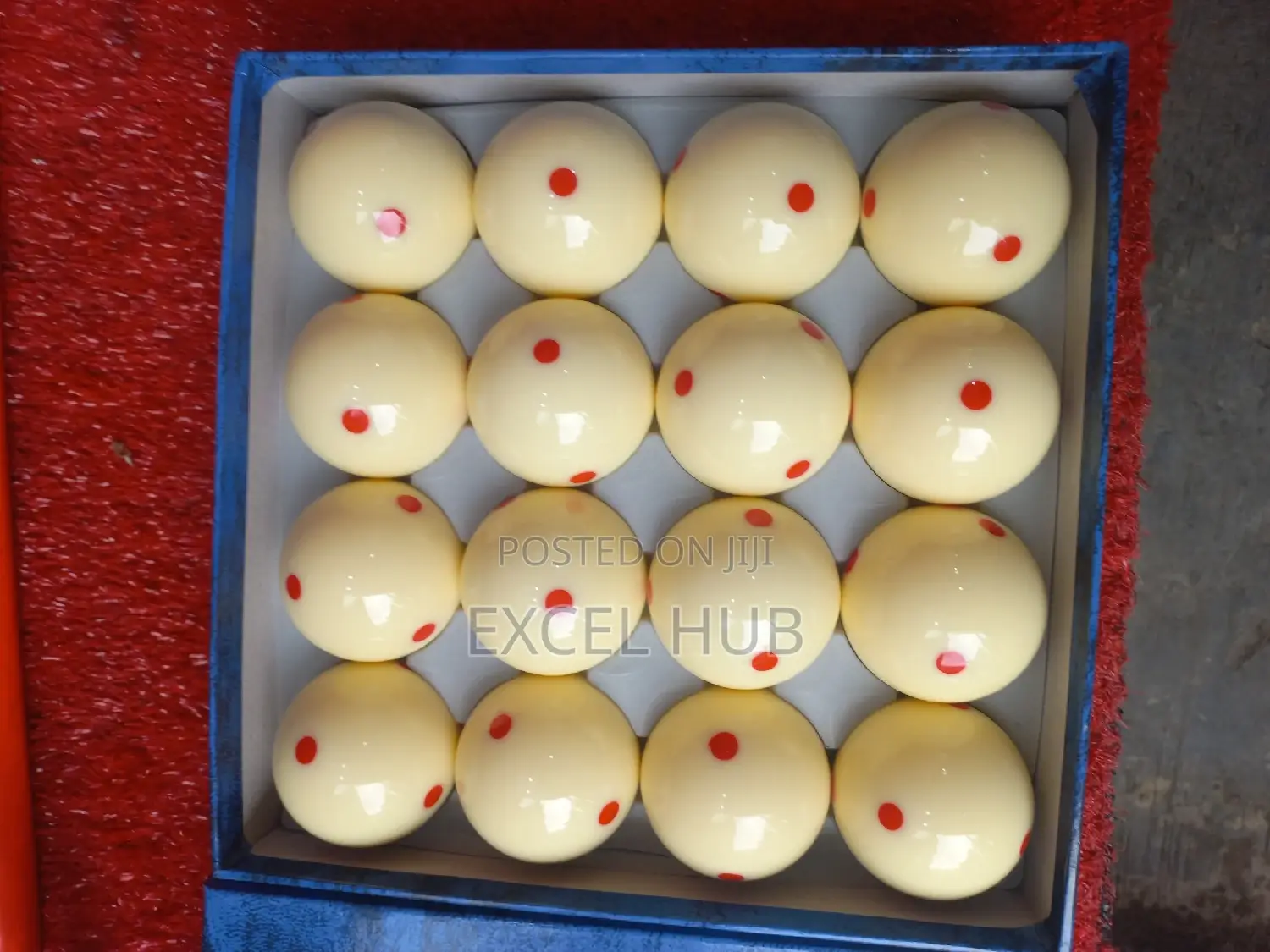 Big Size Snooker Ball With Red Dot