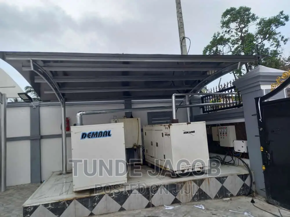 Carport 5m By 5m Made With Dampalor Sheet And H Beem Iron