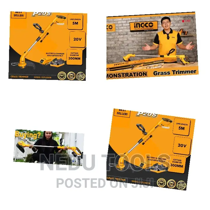Battery Original Brush Cutter Machine