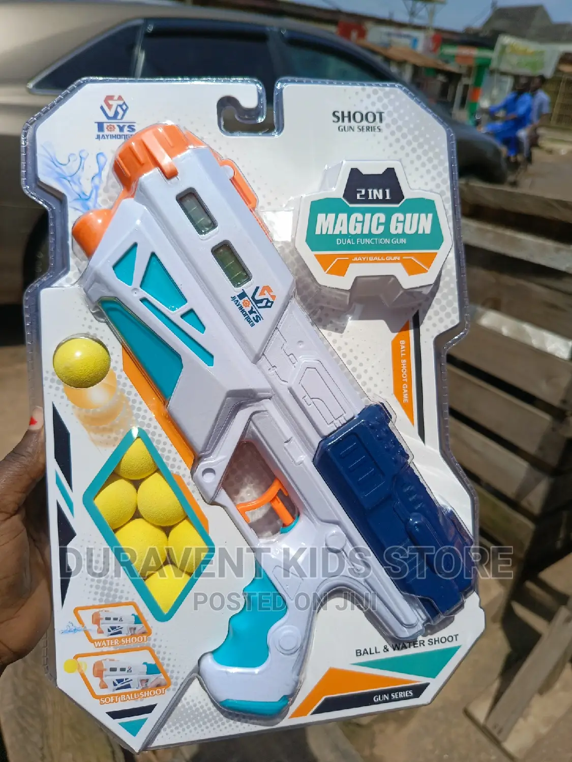 Magic Gun(Soft Ball + Water Gun)