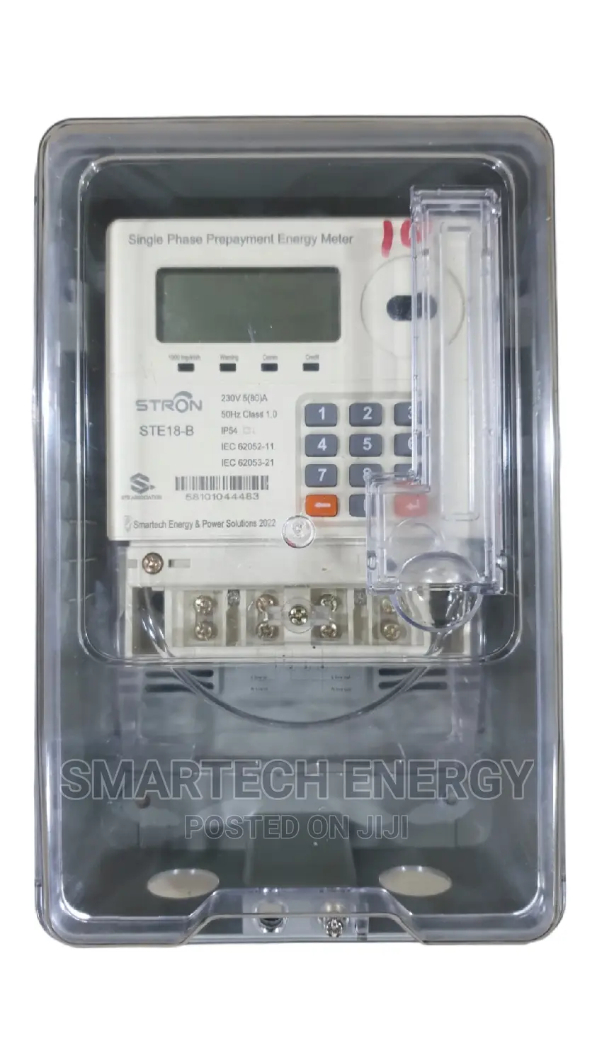 Single Phase Transparent Meter Box Without Breaker Slot