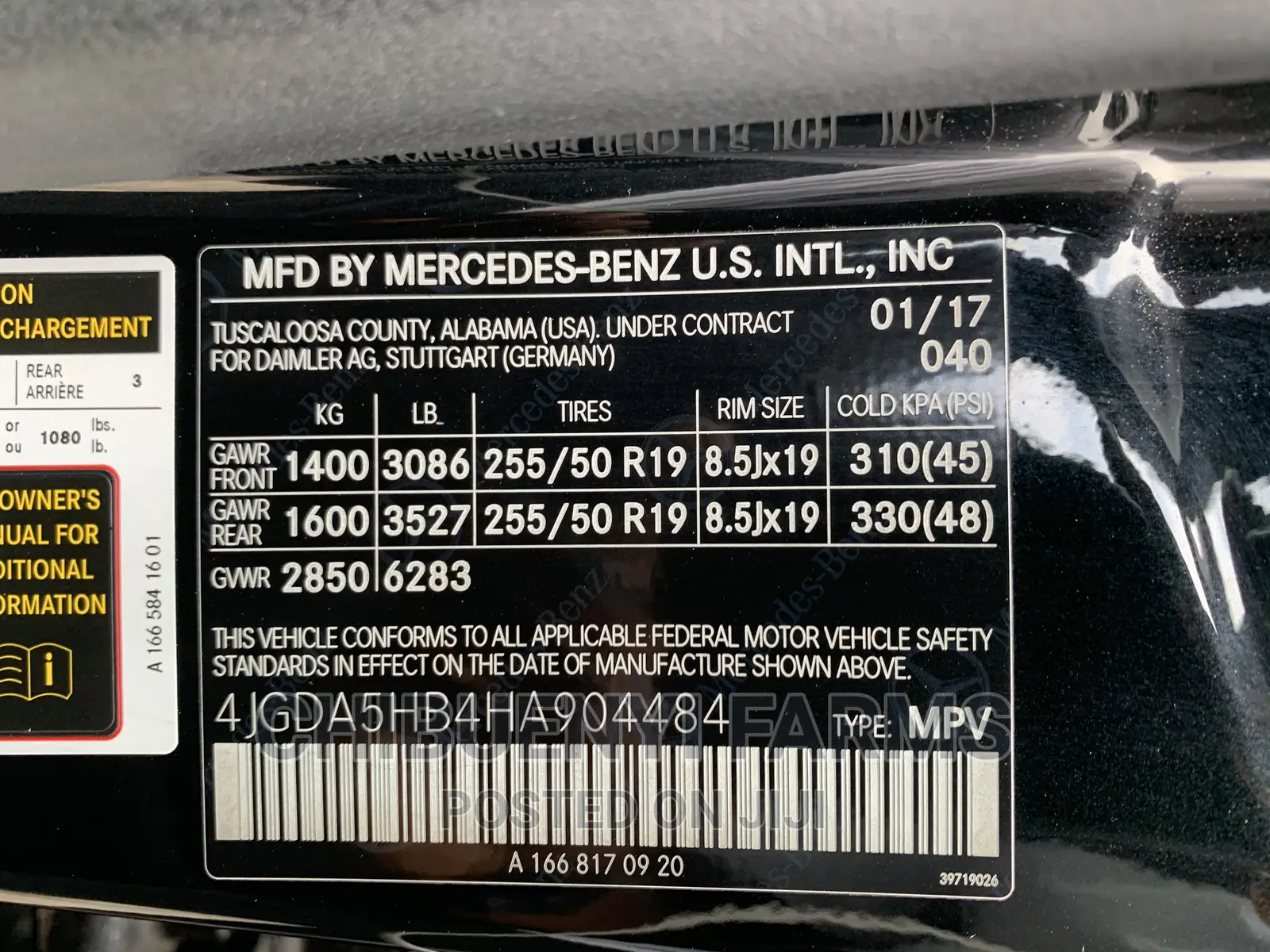 Mercedes-Benz GLE-Class GLE 350d 4MATIC 2017 Black
