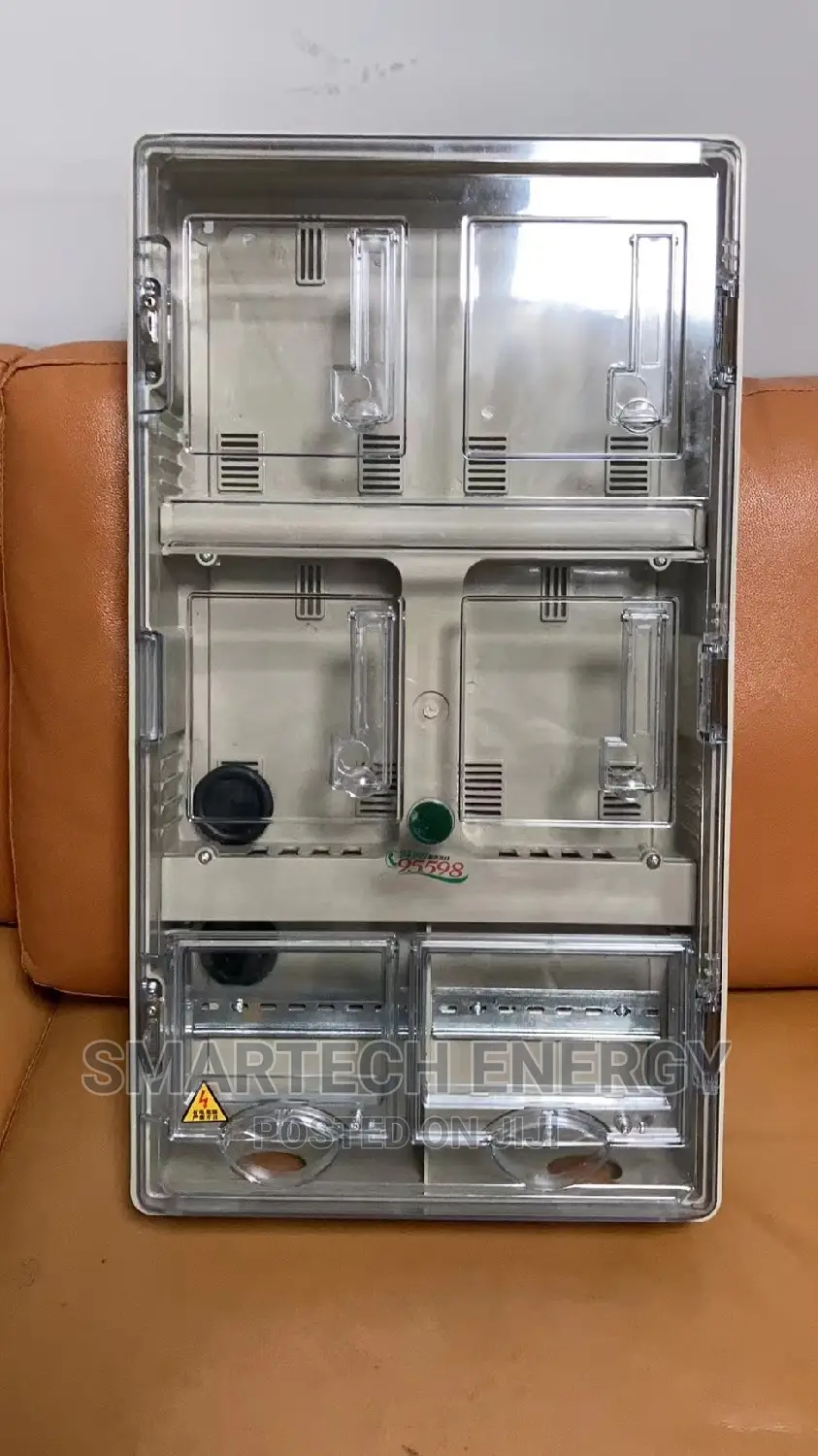 4 in 1 Outdoor Transparent Single Phase Prepaid Meter Box