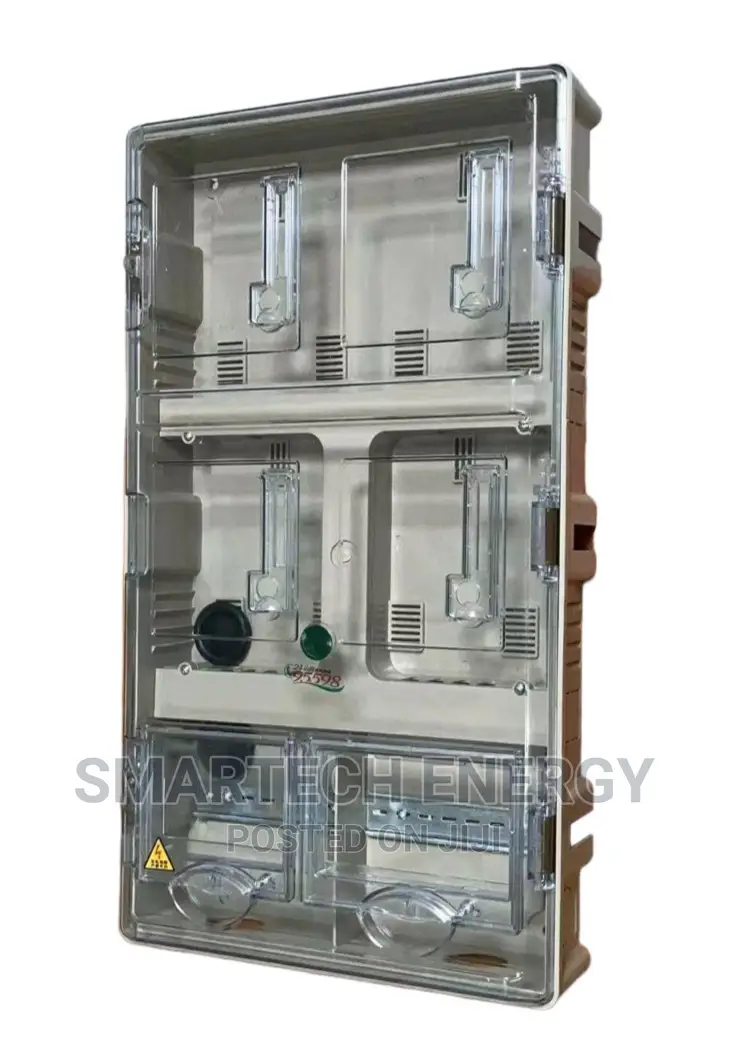 4 in 1 Outdoor Transparent Single Phase Prepaid Meter Box