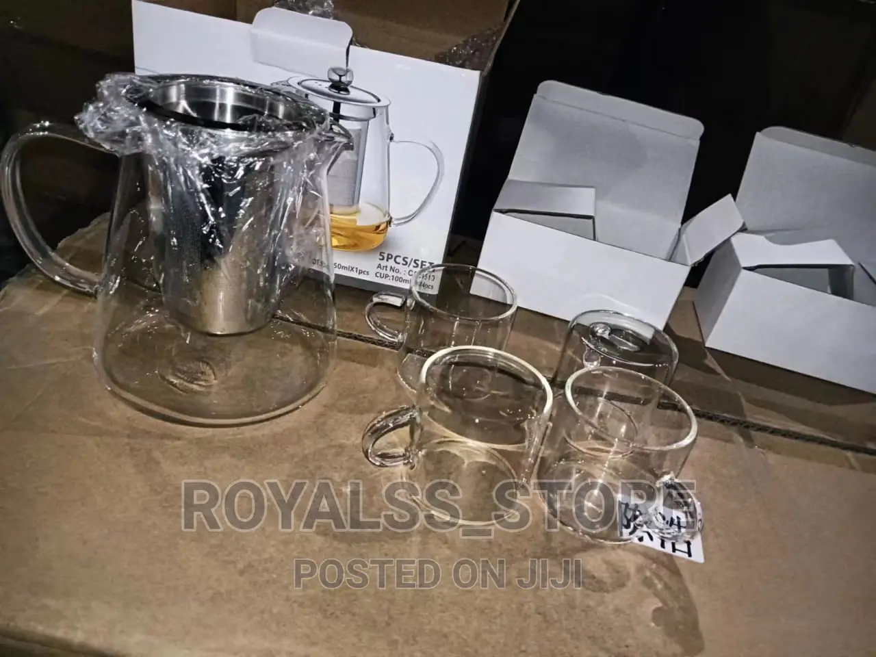 5in1 Tea and Coffee Pot Set and Cup
