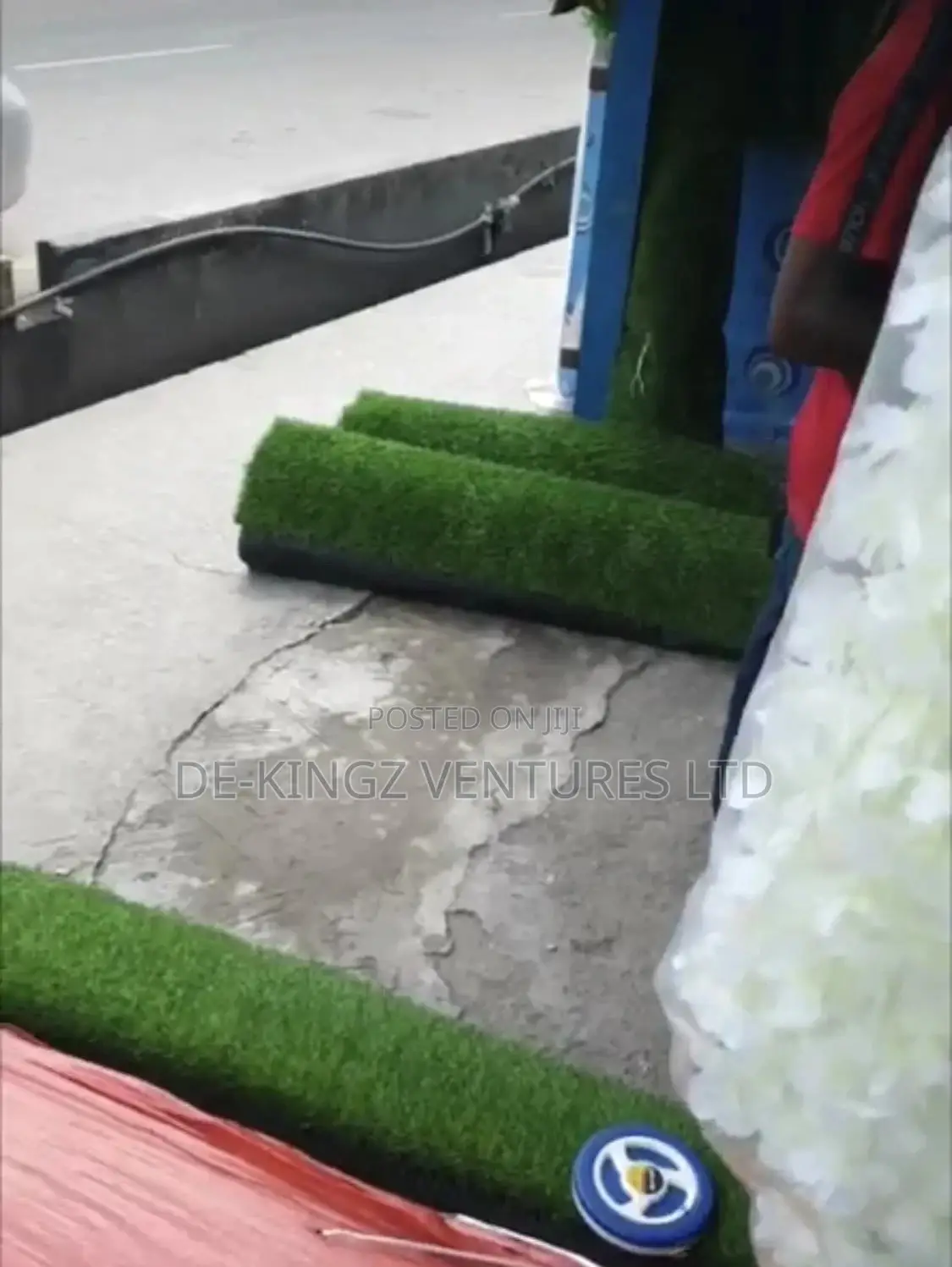 Carpet Grass Rug Sold in Square Meters and Rolls Too