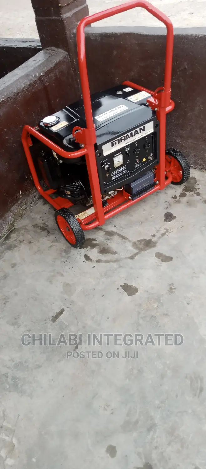 Few Months 3.8KVA SUMEC FIRMAN ECO3990ES Key Start Generator