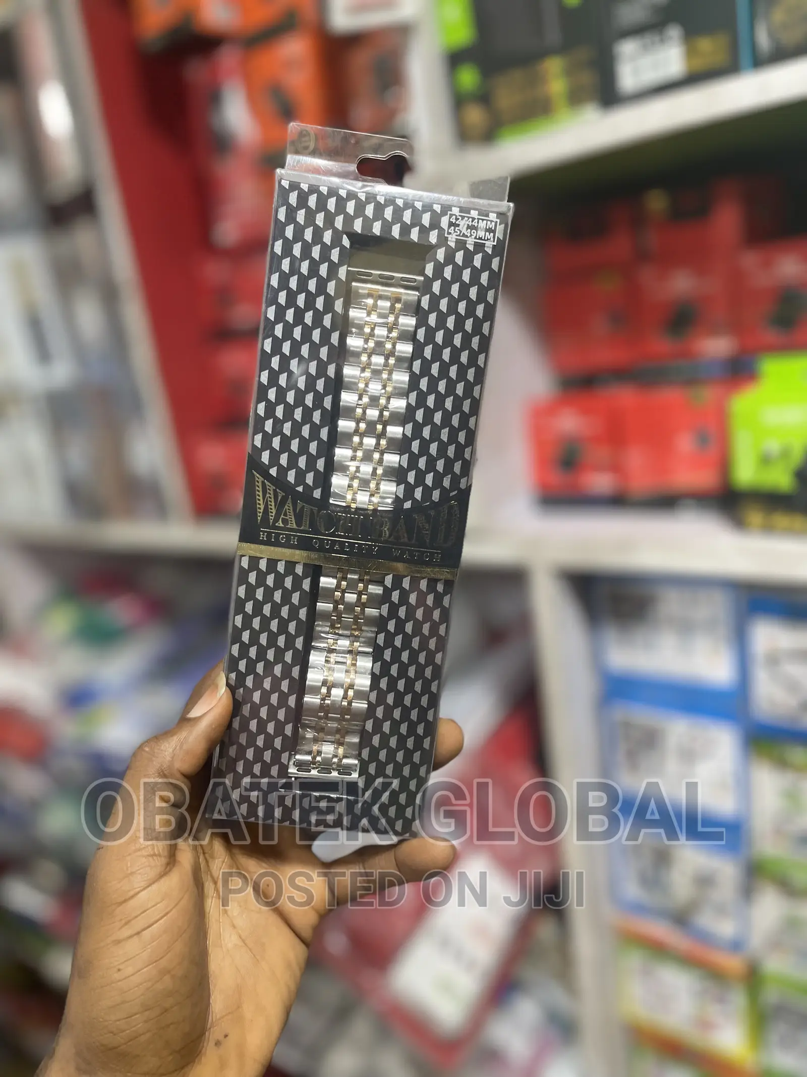 42mm 44mm Iwatch Chain Strap Smart Watch Strap