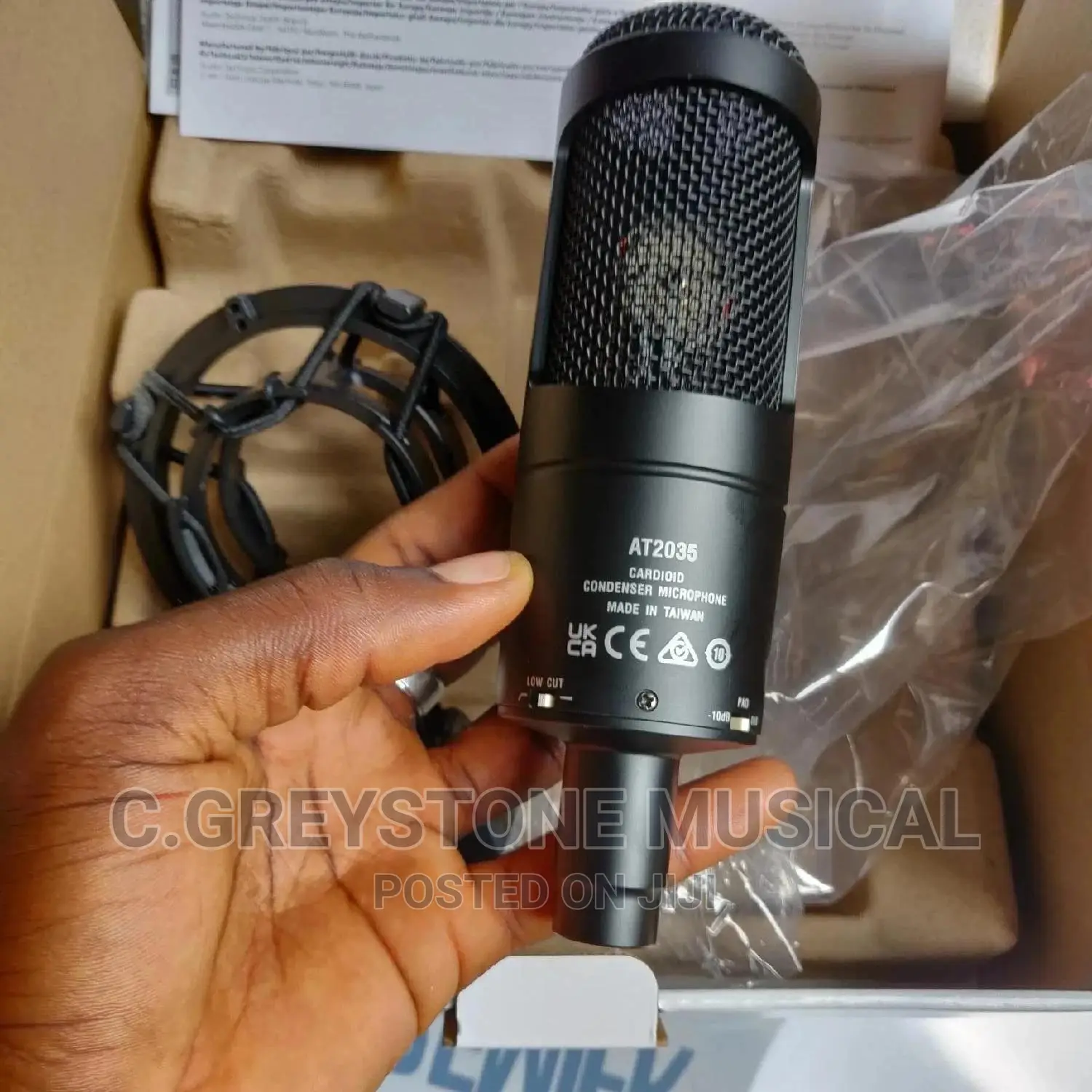 Studio Mic Audio Technica AT2035
