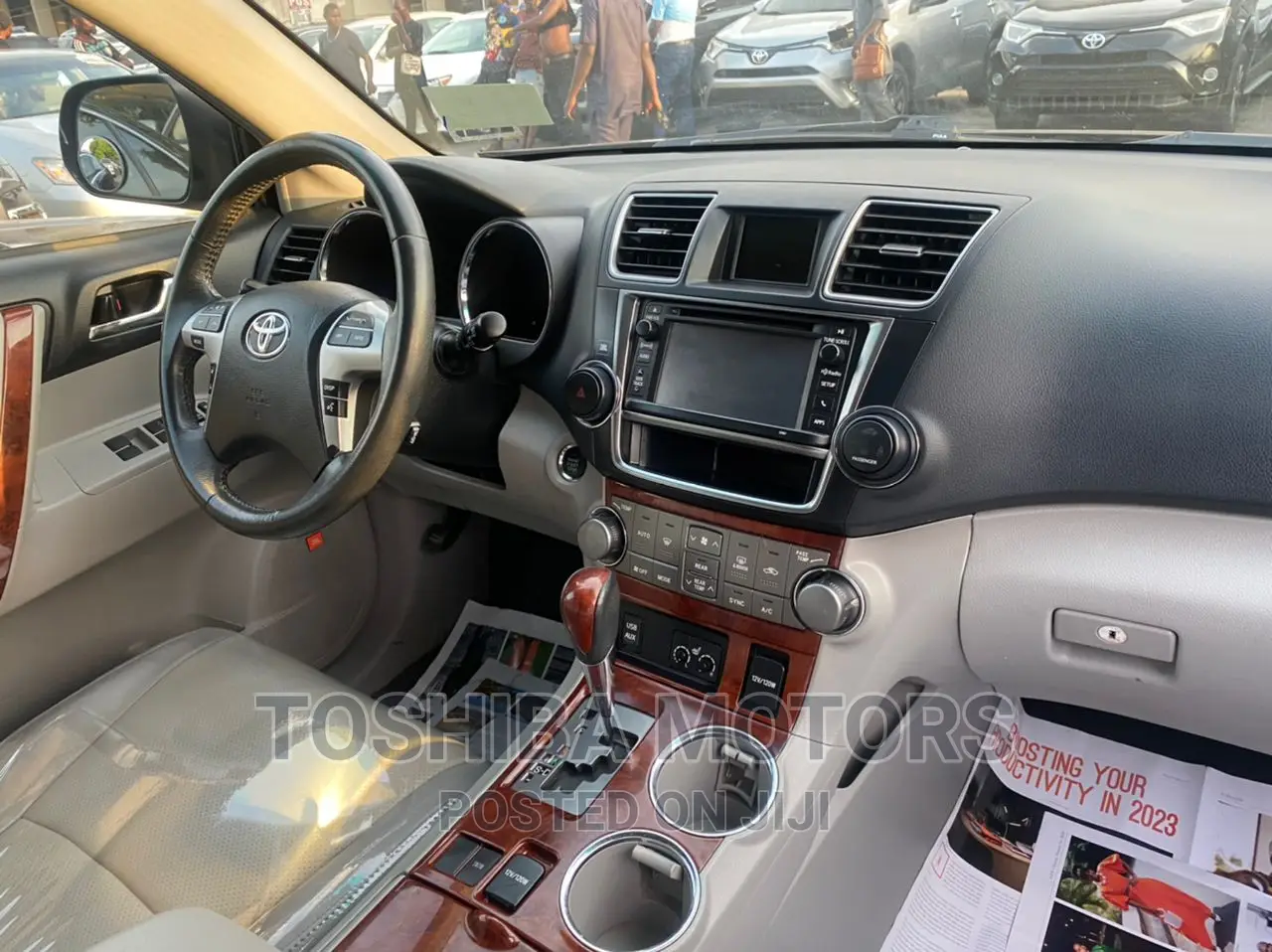 Toyota Highlander Limited 3.5L 2WD 2013 Black