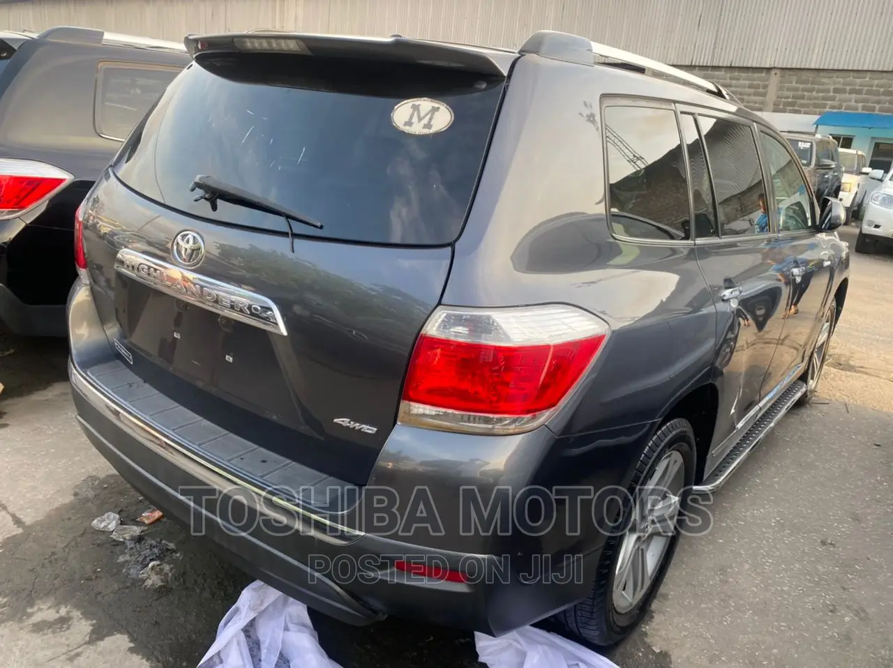 Toyota Highlander Limited 3.5l 4WD 2013 Gray