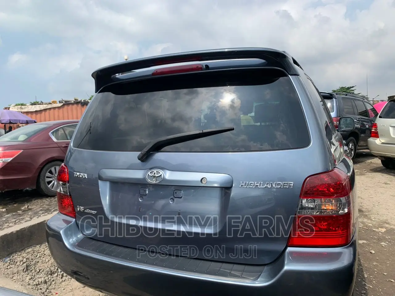 Toyota Highlander Limited V6 2005 Beige