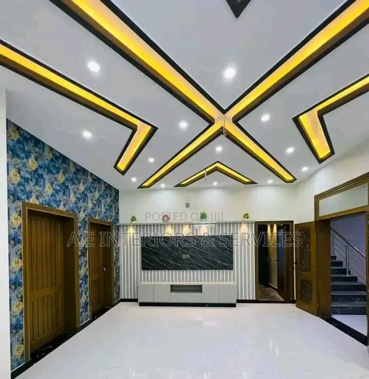 Interior Design Pop Ceiling, Screeding, Decorative Painting