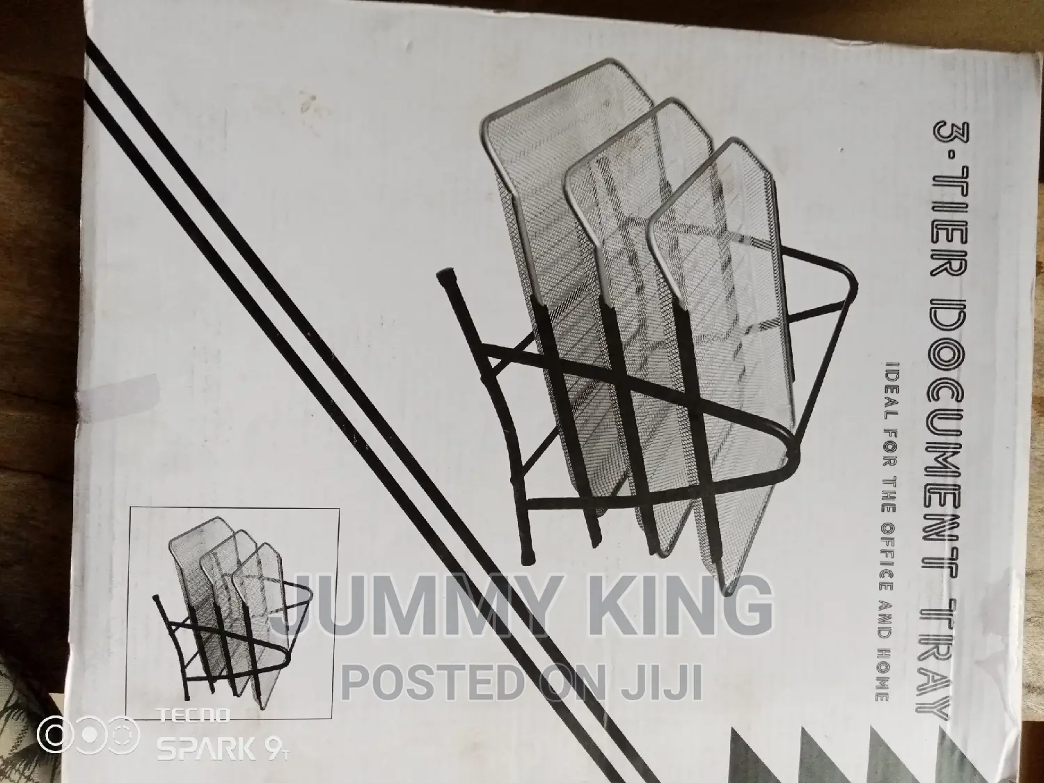 3 Tiers - Table Top Document Tray