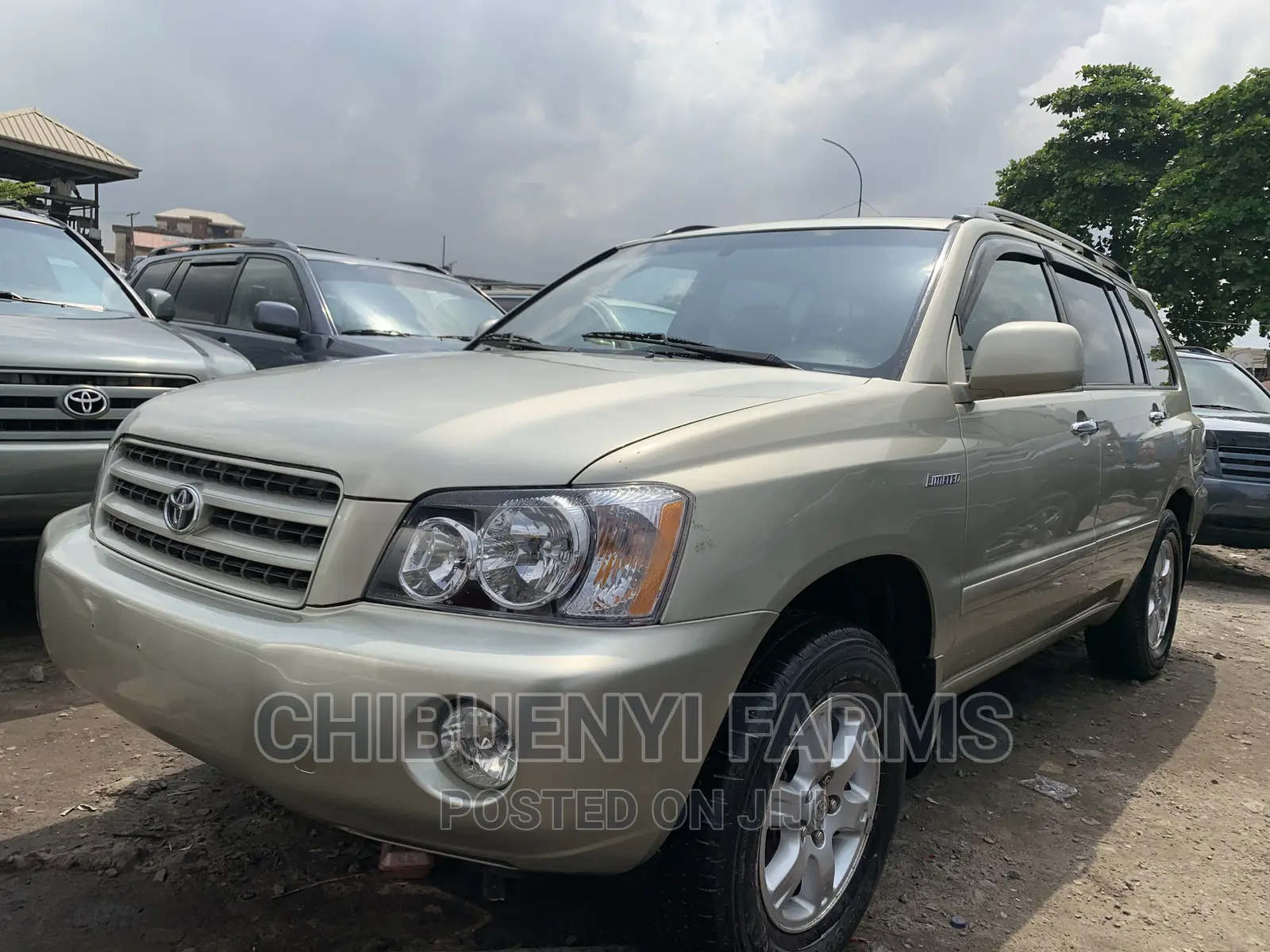 Toyota Highlander Limited V6 2005 Gold