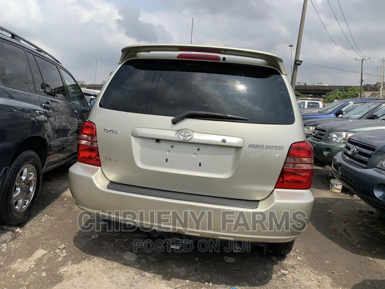 Toyota Highlander Limited V6 2005 Gold