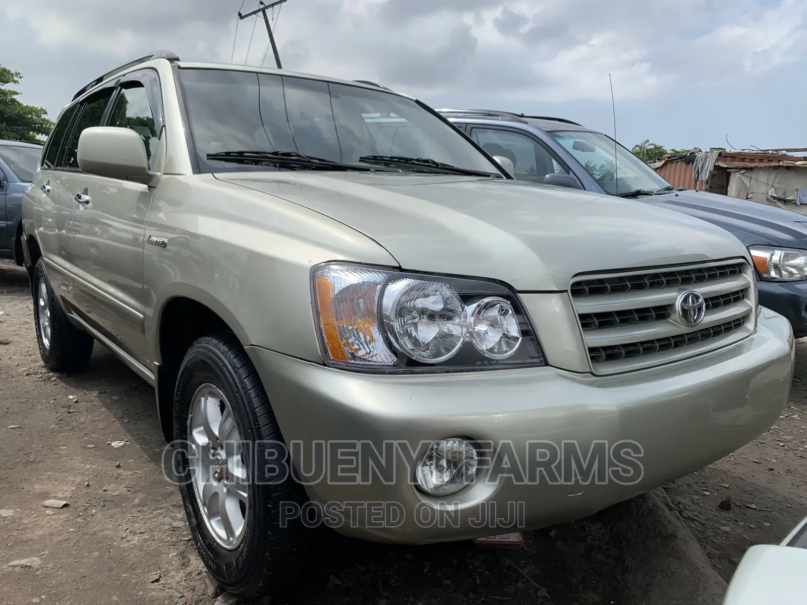 Toyota Highlander Limited V6 2005 Gold