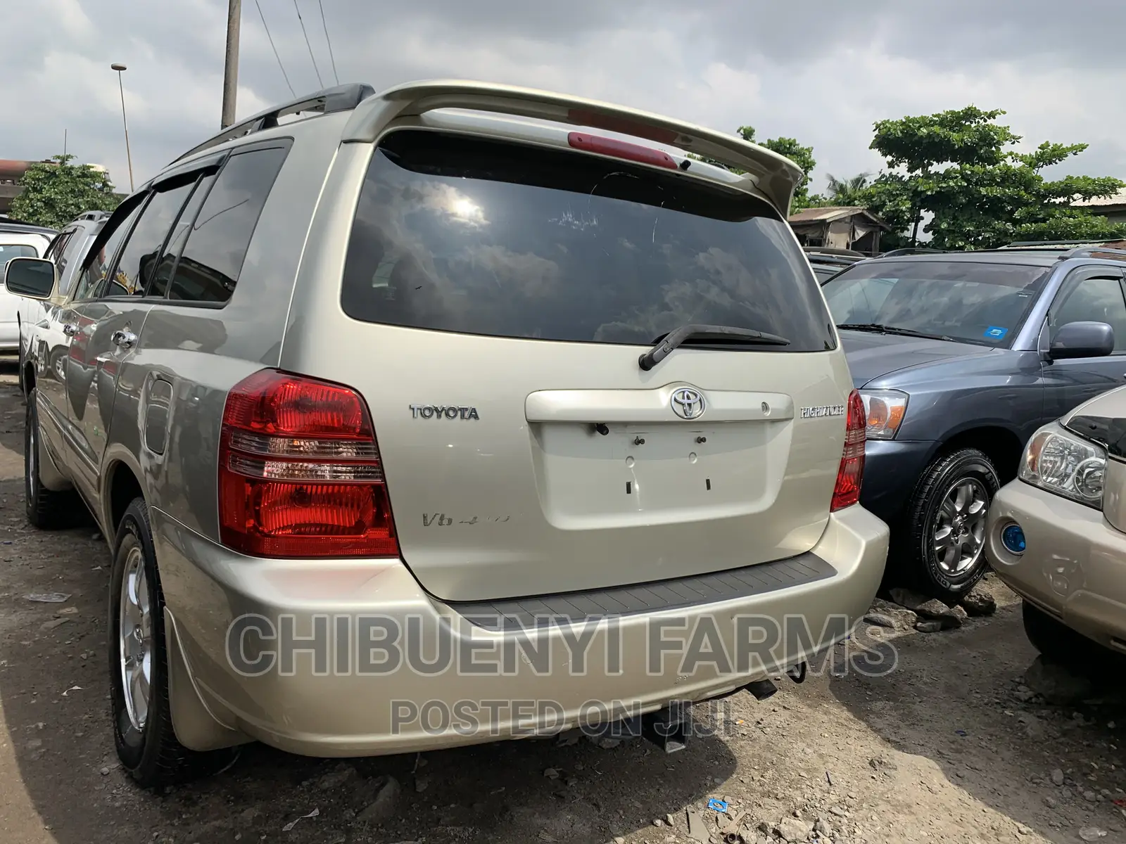 Toyota Highlander Limited V6 2005 Gold