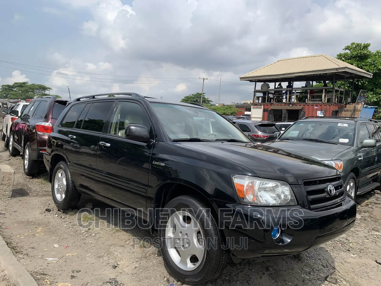 Toyota Highlander Limited V6 4x4 2006 Black