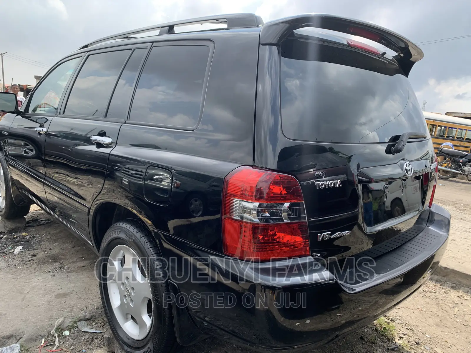 Toyota Highlander Limited V6 4x4 2006 Black