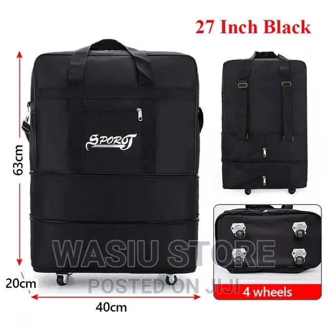 27inch Capacity Spinner Luggage Waterproof Trolley Bag