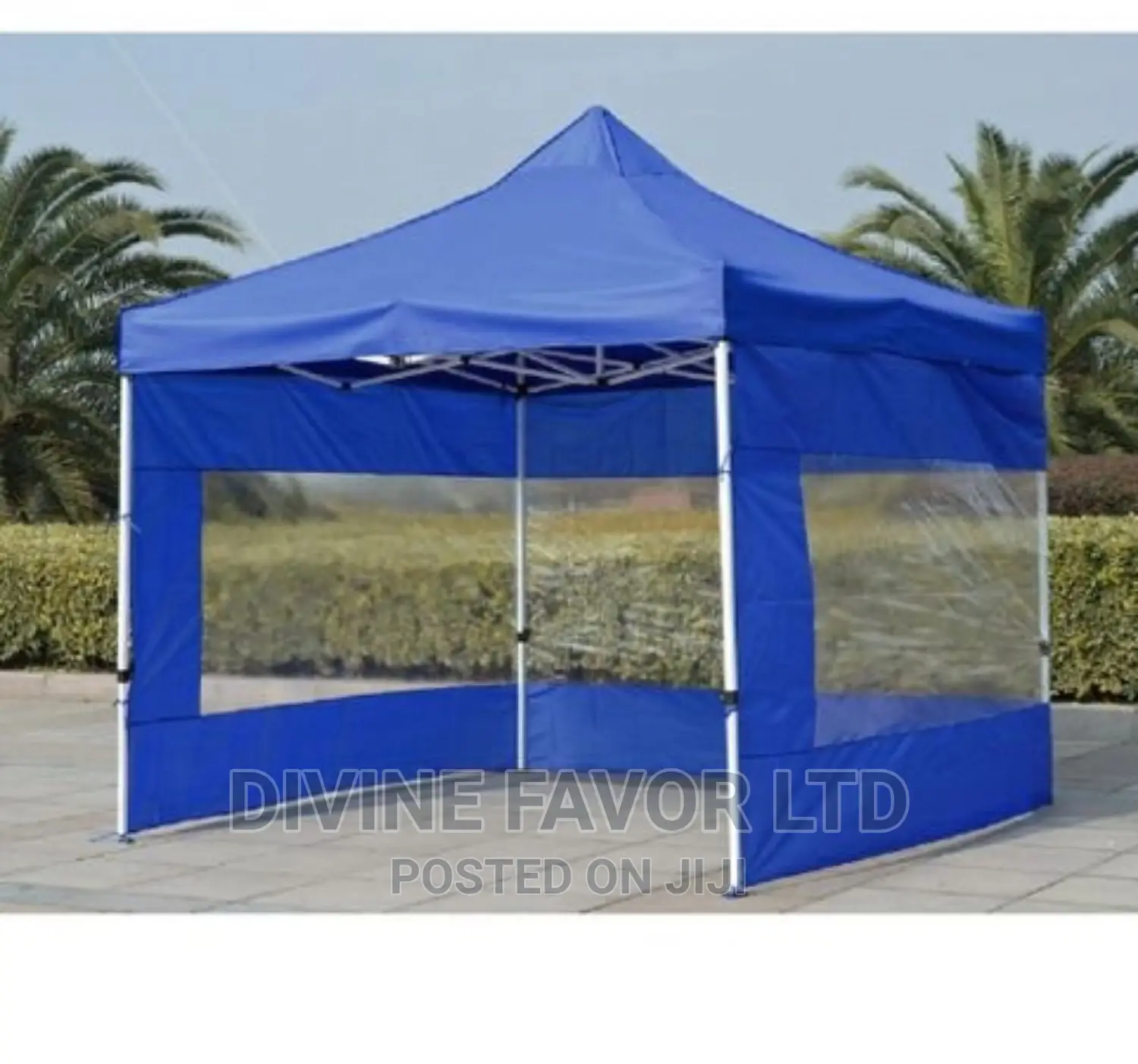 Imported Foldable Gazebo 10 by 10 Feet With Transparent Wall