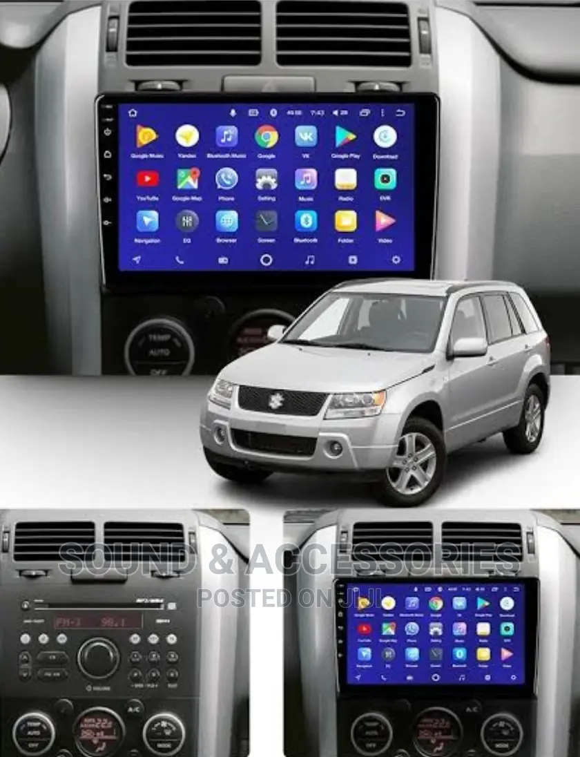 Suzuki Grand Vitara 2005-2014 Android GPS Navigation System