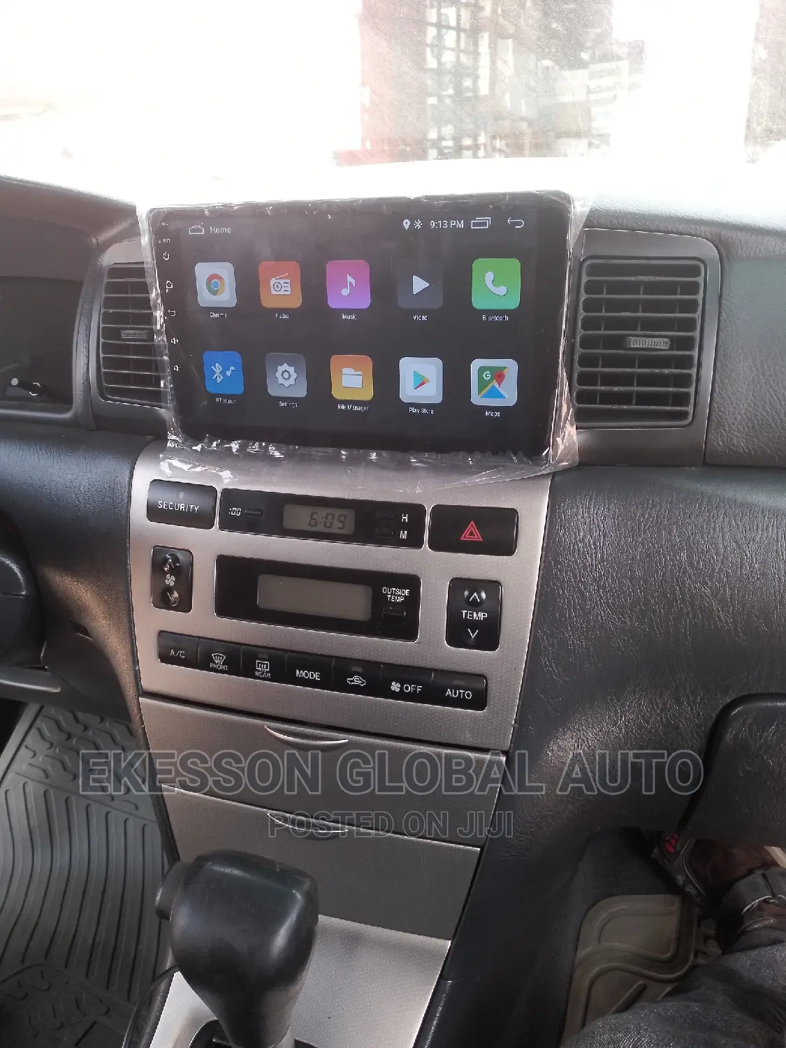 Toyota Corolla L.E 2003 to 2006 Android Screen With Camera